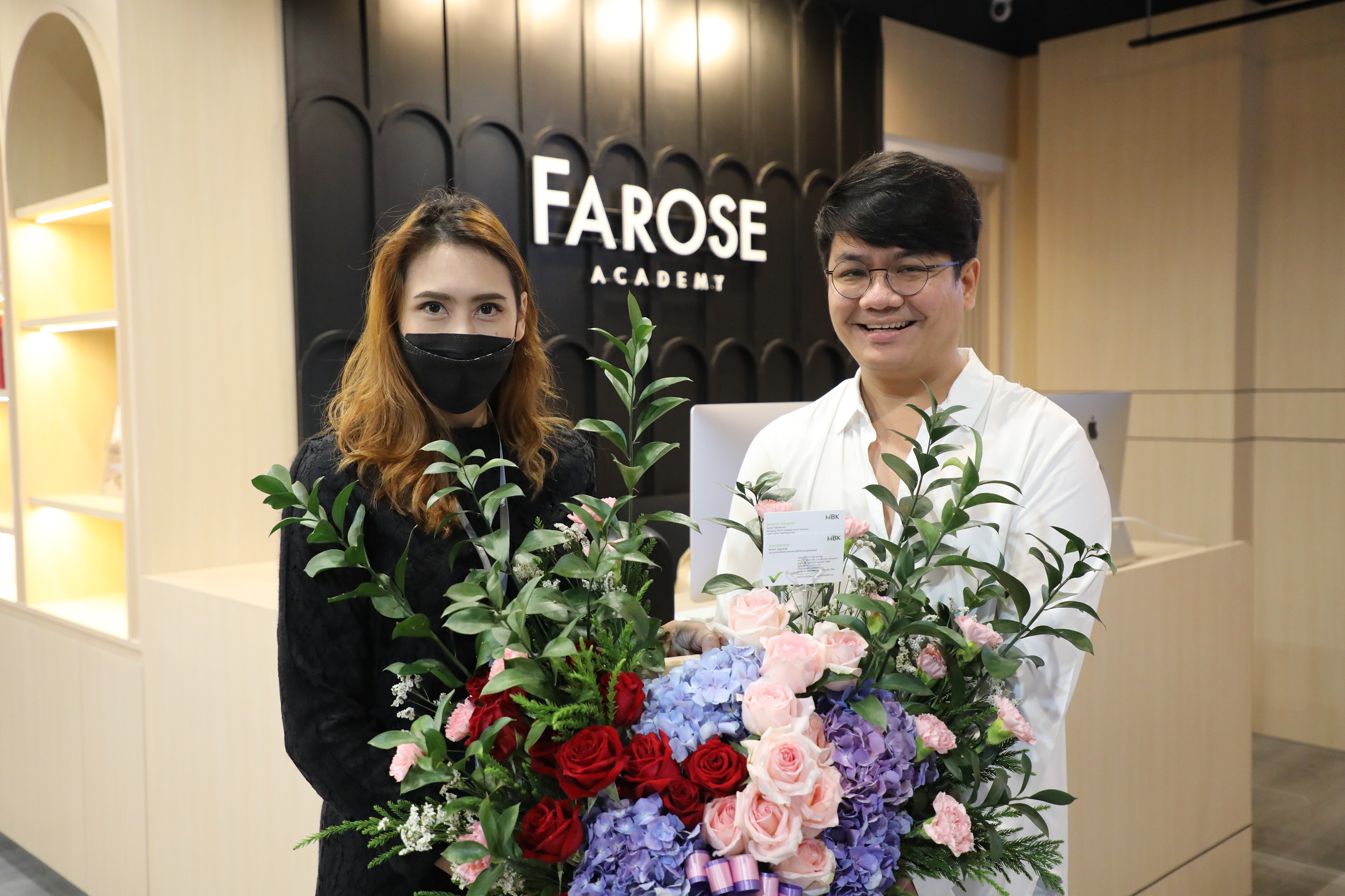 เอ็ม บี เค เซ็นเตอร์ ต้อนรับสถาบัน Farose Academy (ฟาโรส อะคาเดมี่)