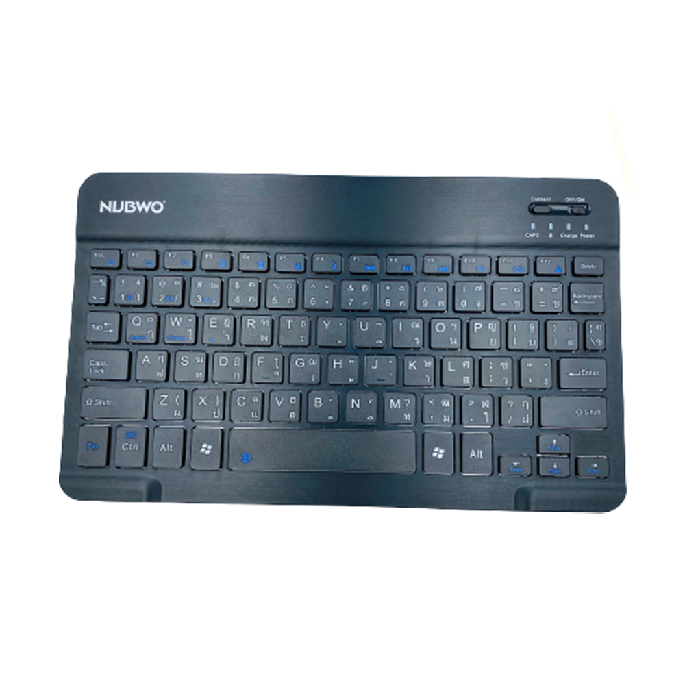 nubwo ultra slim bluetooth keyboard