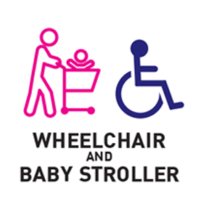 Wheelchair and Baby Stroller